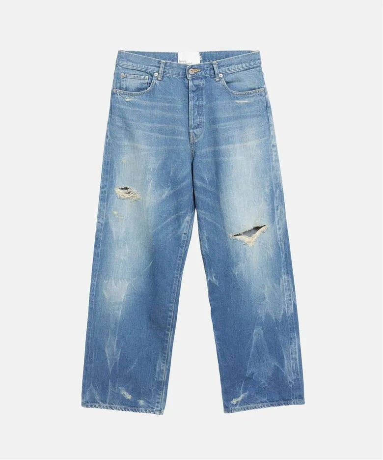 SimplyComplicated - 7YEAR HEMP SELVEDGE JEANS - WASHED INDIGO – un