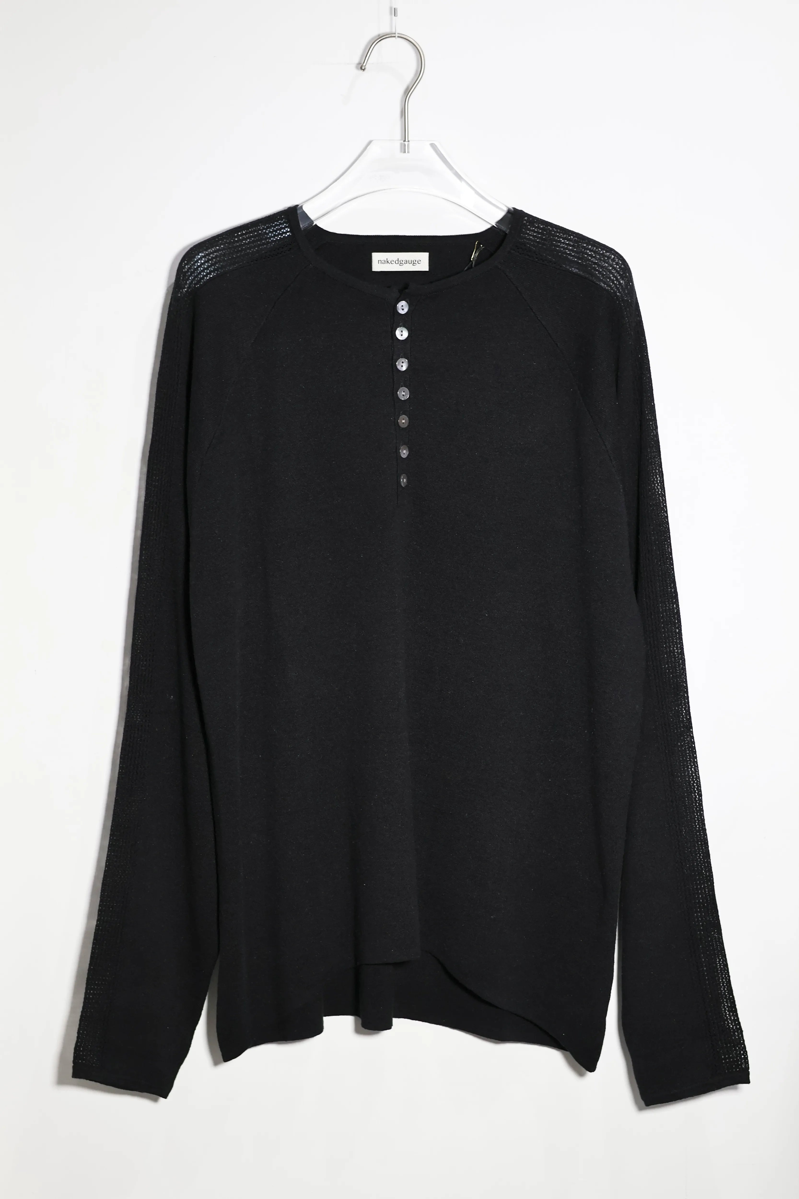 nakedgauge - GLEANER SHIRT - BLACK – un nakedgauge - GLEANER SHIRT - BLACK – un