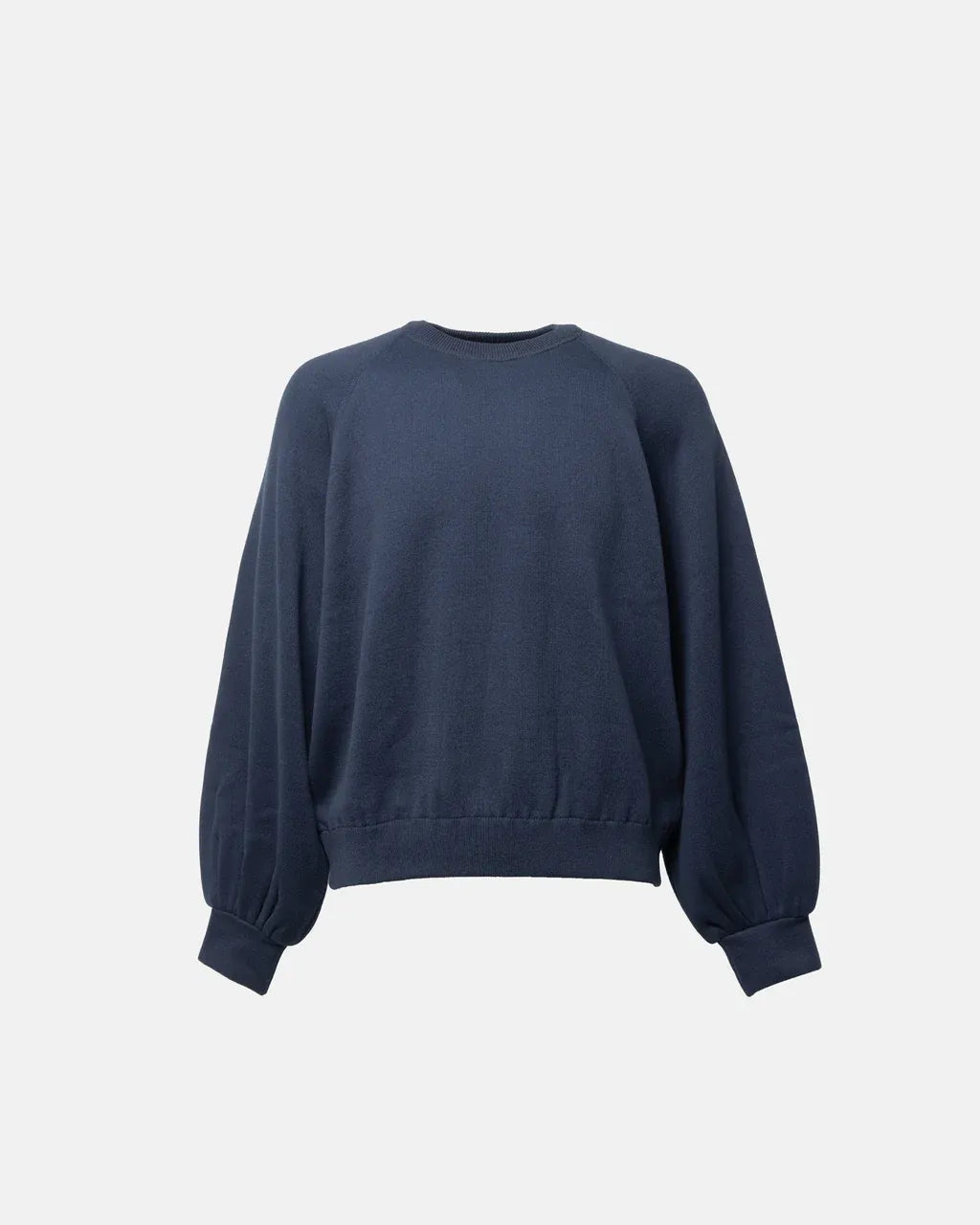 新品♦︎未使用 BANDEL BASIC CREW NECK KNIT Ⅳ(L) SimplyComplicated - KNITTED CREW NECK - NAVY – un