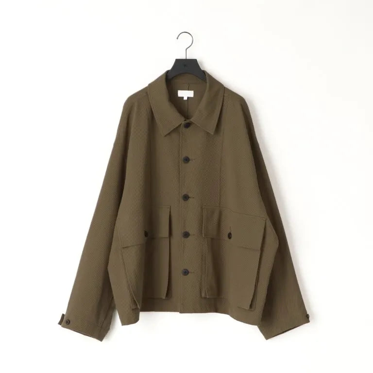 ジャケット・アウター KANEMASA PHIL.28G High Twist Work Jacket KANEMASA PHIL. - 28G High Twist Work Jacket - KHAKI – un