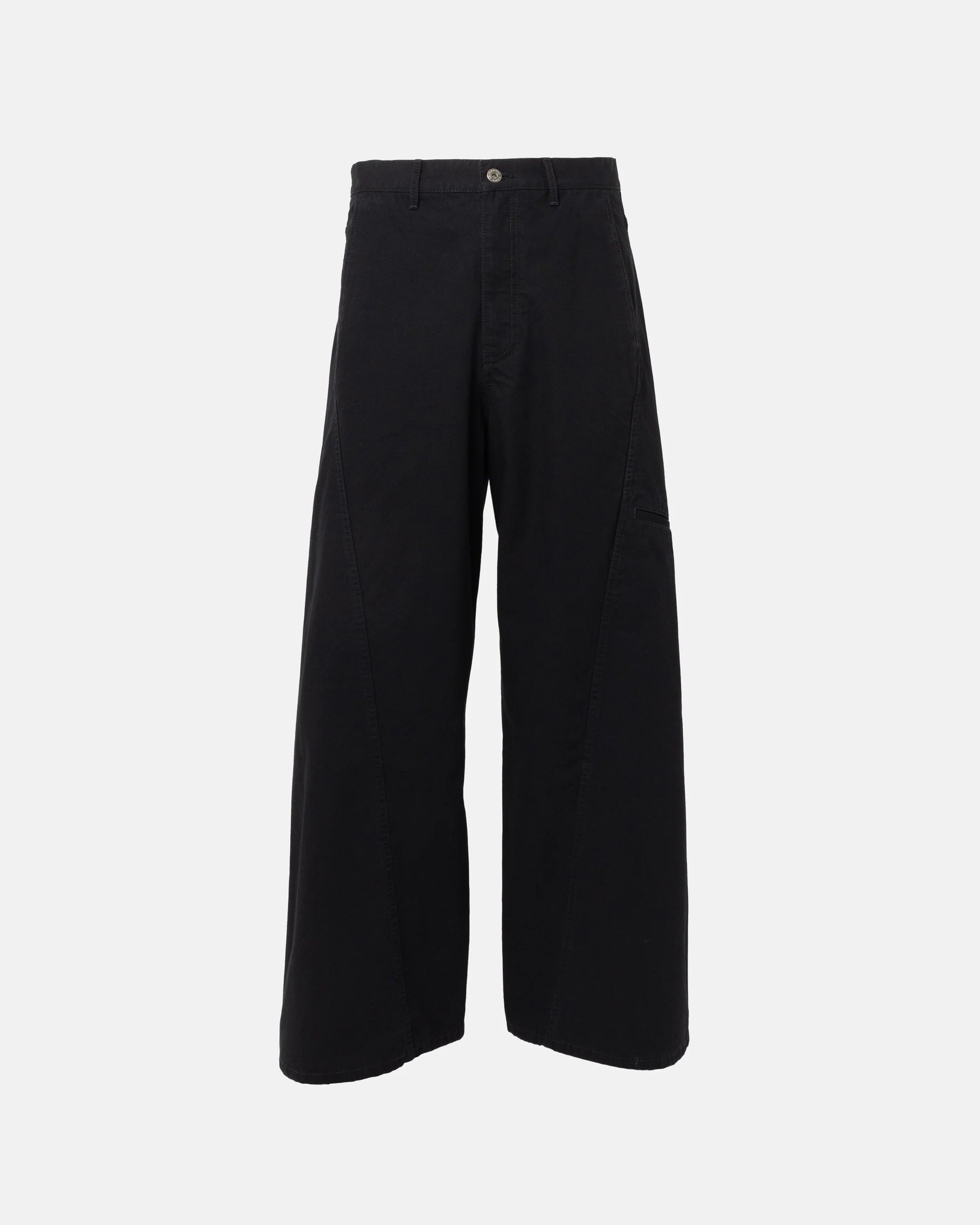 パンツ Simply Complicated TWISTED WORK PANTS 2 SimplyComplicated TWISTED WORK PANTS - BLACK – un