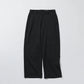 nakedgauge - WOOL GABARDINE ASHLEY SLACKS - BLACK