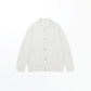house of naked - SILK × CASHMERE CARDIGAN I - RAW WHITE