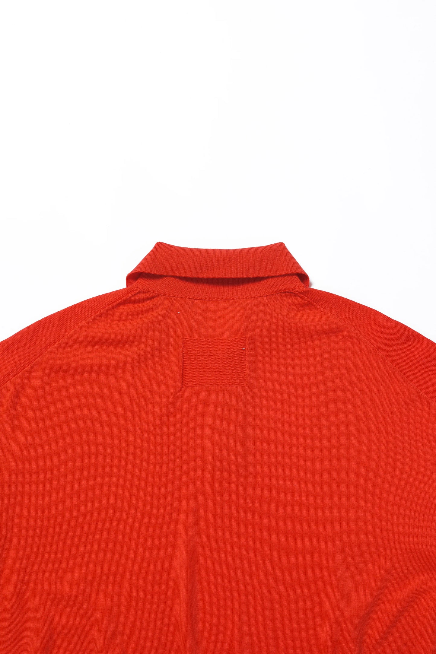 house of naked - LAMB WOOL 80POLO - ORANGE RED