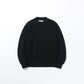 house of naked - INNER MONGORIAN CASHMERE CREWNECK PULLOVER I - BLACK