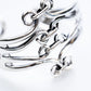 WAKAN SILVER SMITH - Double fork bracelet - SILVER