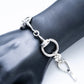 WAKAN SILVER SMITH - Horse bit bracelet L - SILVER