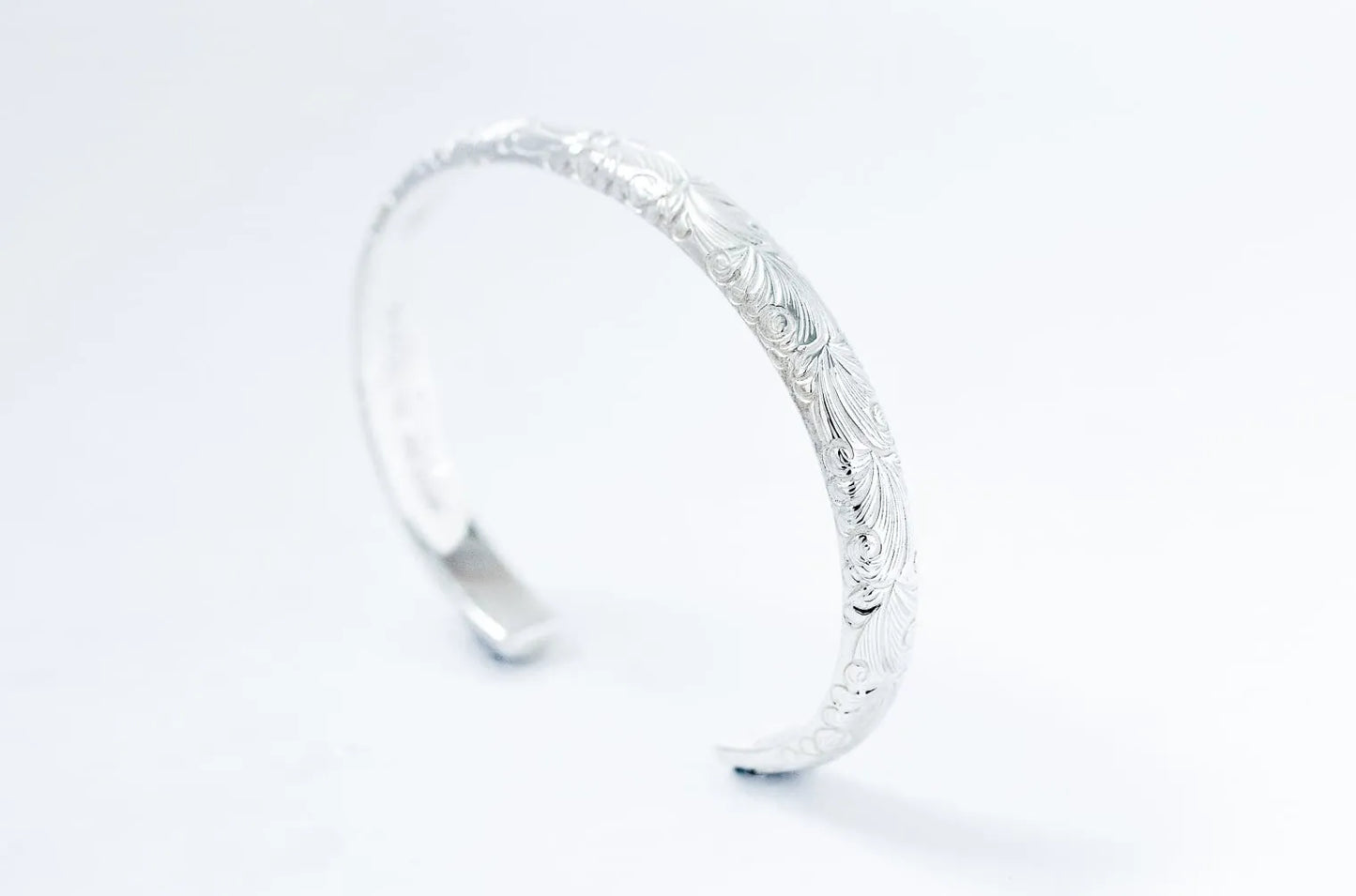 WAKAN SILVER SMITH - Arabesque bangle S - SILVER