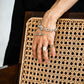 WAKAN SILVER SMITH - Hang down bracelet - SILVER