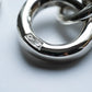 WAKAN SILVER SMITH - Hook connect bracelet gradually (XLARGE) - SILVER