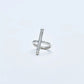 WAKAN SILVER SMITH - Breastplate Ring (Cross) - SILVER
