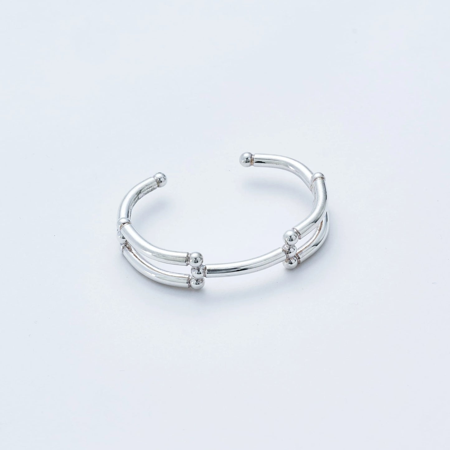 WAKAN SILVER SMITH - Breastplate Bangle - SILVER