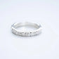 WAKAN SILVER SMITH - Mebiusu pattern ring - SILVER