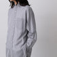 YLÈVE - ACETATE CUPRA STRIPE SHIRT - BLACK