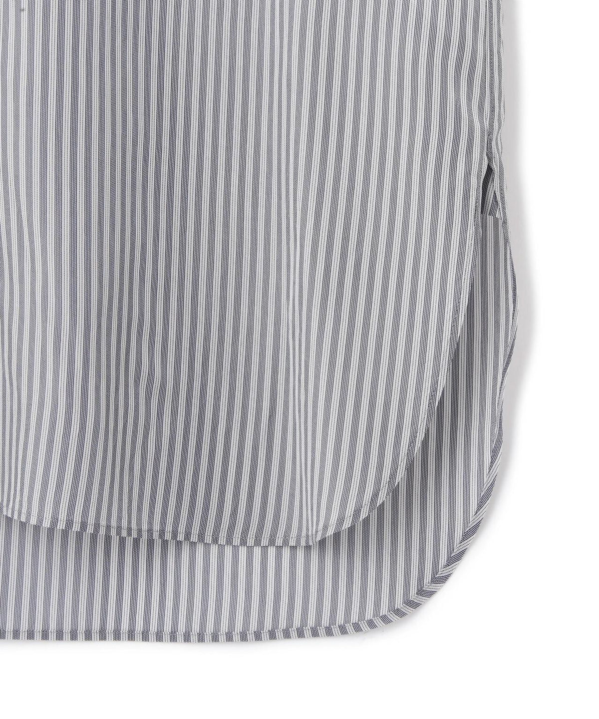 YLÈVE - ACETATE CUPRA STRIPE SHIRT - BLACK