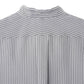 YLÈVE - ACETATE CUPRA STRIPE SHIRT - BLACK