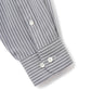 YLÈVE - ACETATE CUPRA STRIPE SHIRT - BLACK