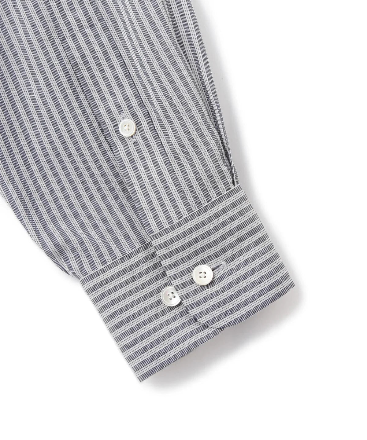 YLÈVE - ACETATE CUPRA STRIPE SHIRT - BLACK