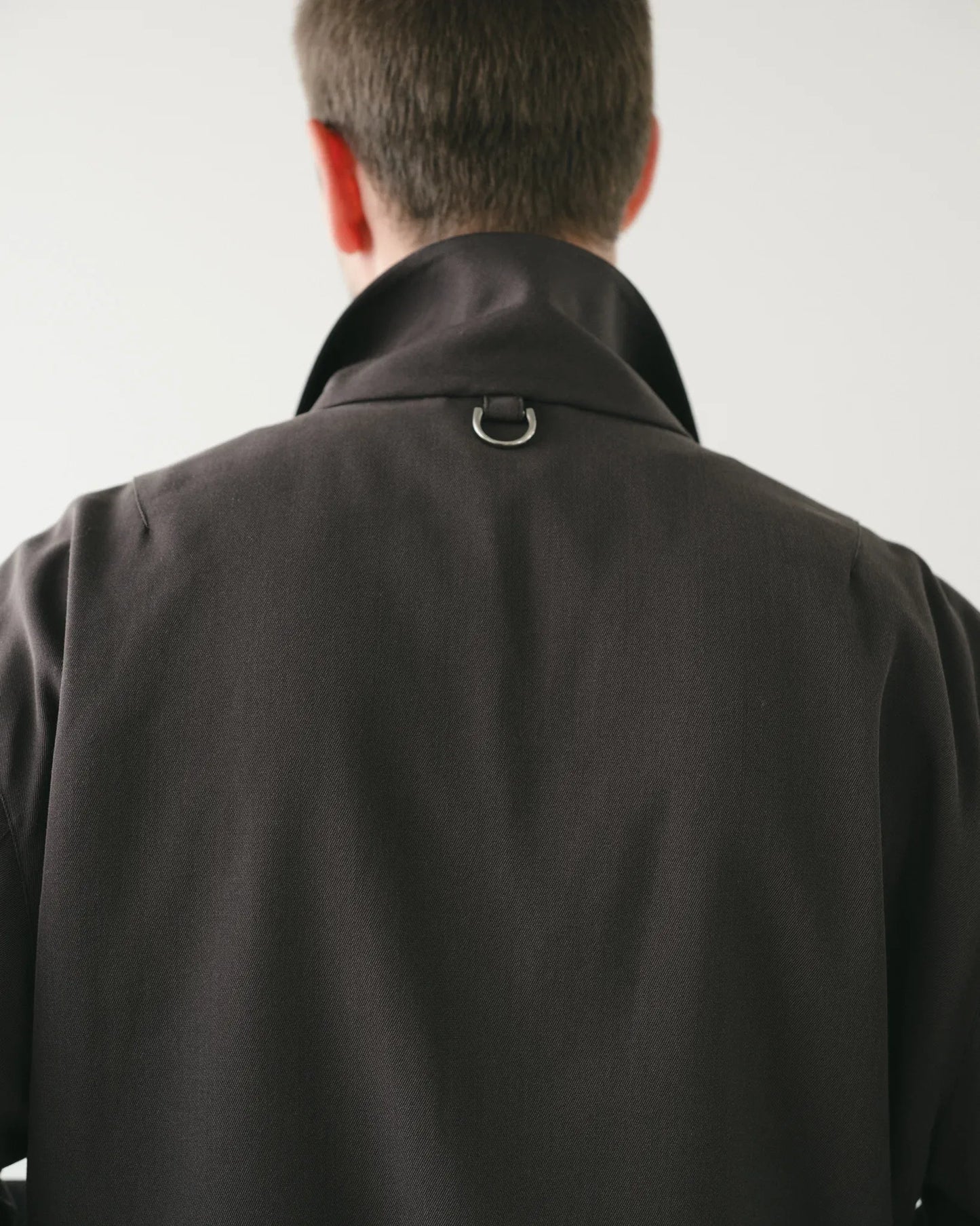 SimplyComplicated - EVERYDAY VIRGIN WOOL SHIRT JACKET - CHARCOAL