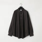 KANEMASA PHIL. - 46G Atmosphere Stripe Shirt - GREY(Nile grey)