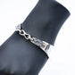 WAKAN SILVER SMITH - Double cutlery bracelet - SILVER