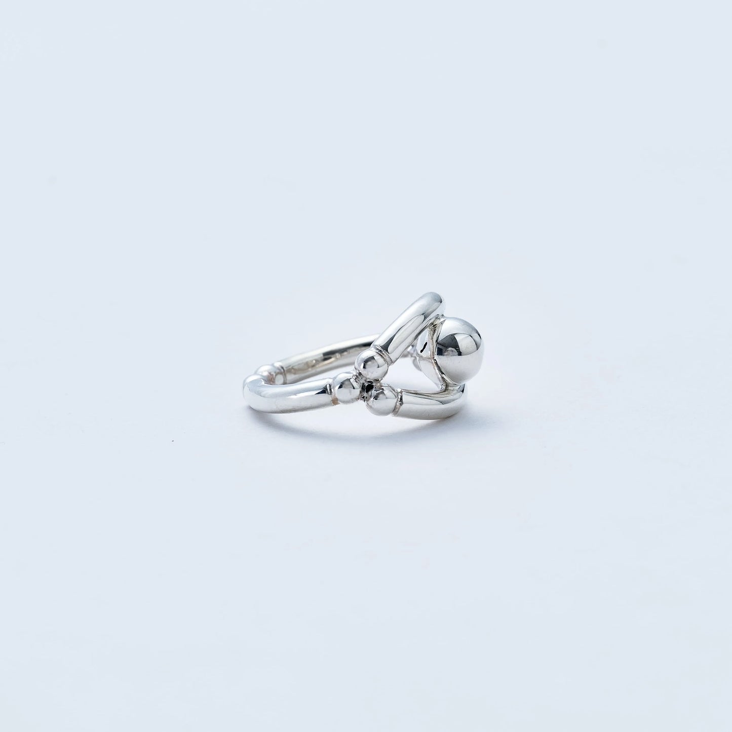WAKAN SILVER SMITH - Breastplate Ring (Eye of Truth) - SILVER