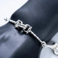 WAKAN SILVER SMITH - Horse bit bracelet (elongated) - SILVER