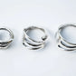 WAKAN SILVER SMITH - Cutlery fork ring S - SILVER