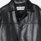 INSCRIRE - Leather Jacket - BLACK