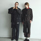 JOHN MASON SMITH / JANE SMITH - SULFUR DYE HEAVY DUCK CLOTH 5 POCKET PANTS - BLACK