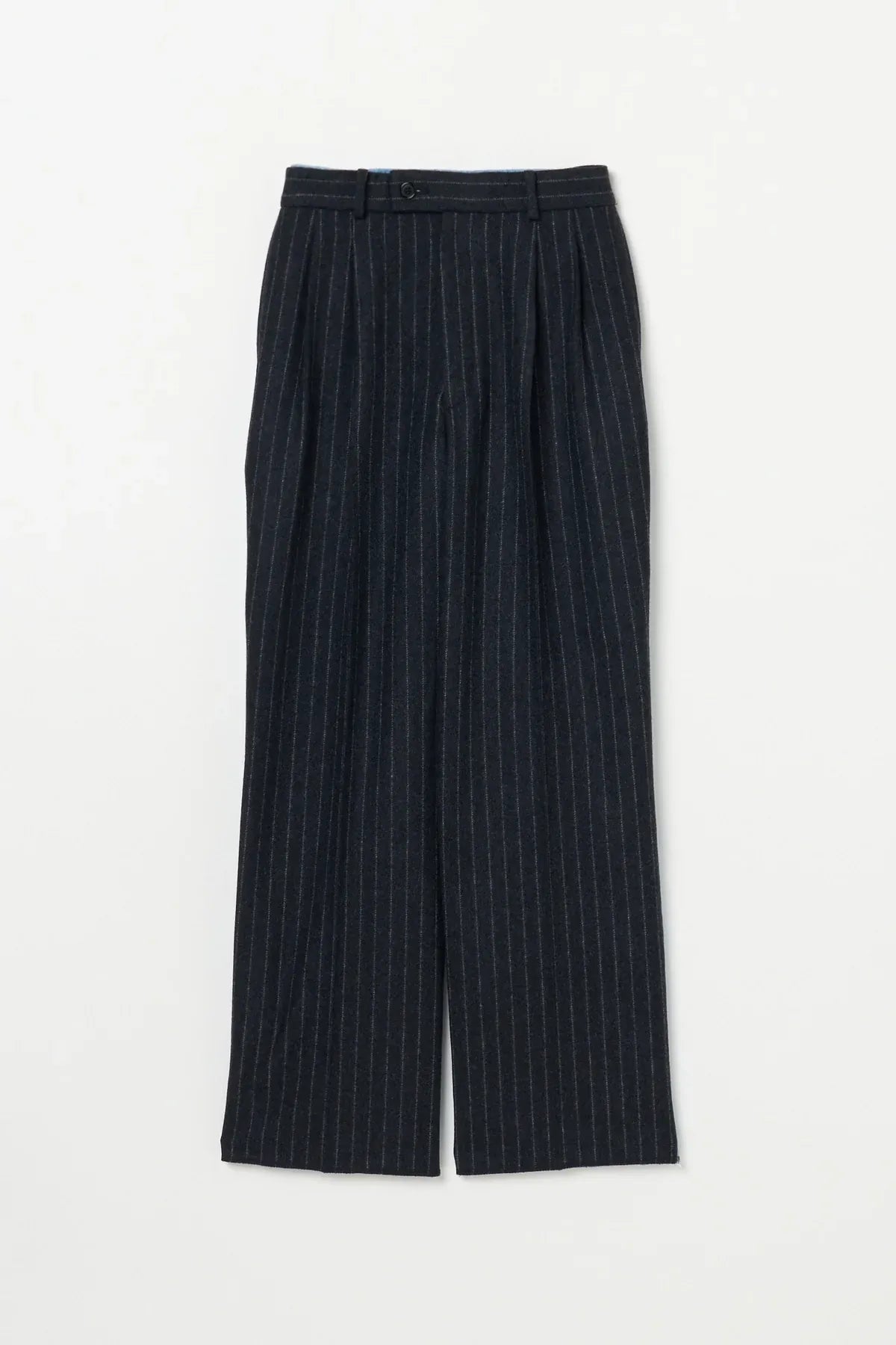 INSCRIRE - Combine Two Pants - STRIPE × DENIM