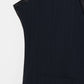 INSCRIRE - Wool Over Size Gilet - NAVY STRIPE