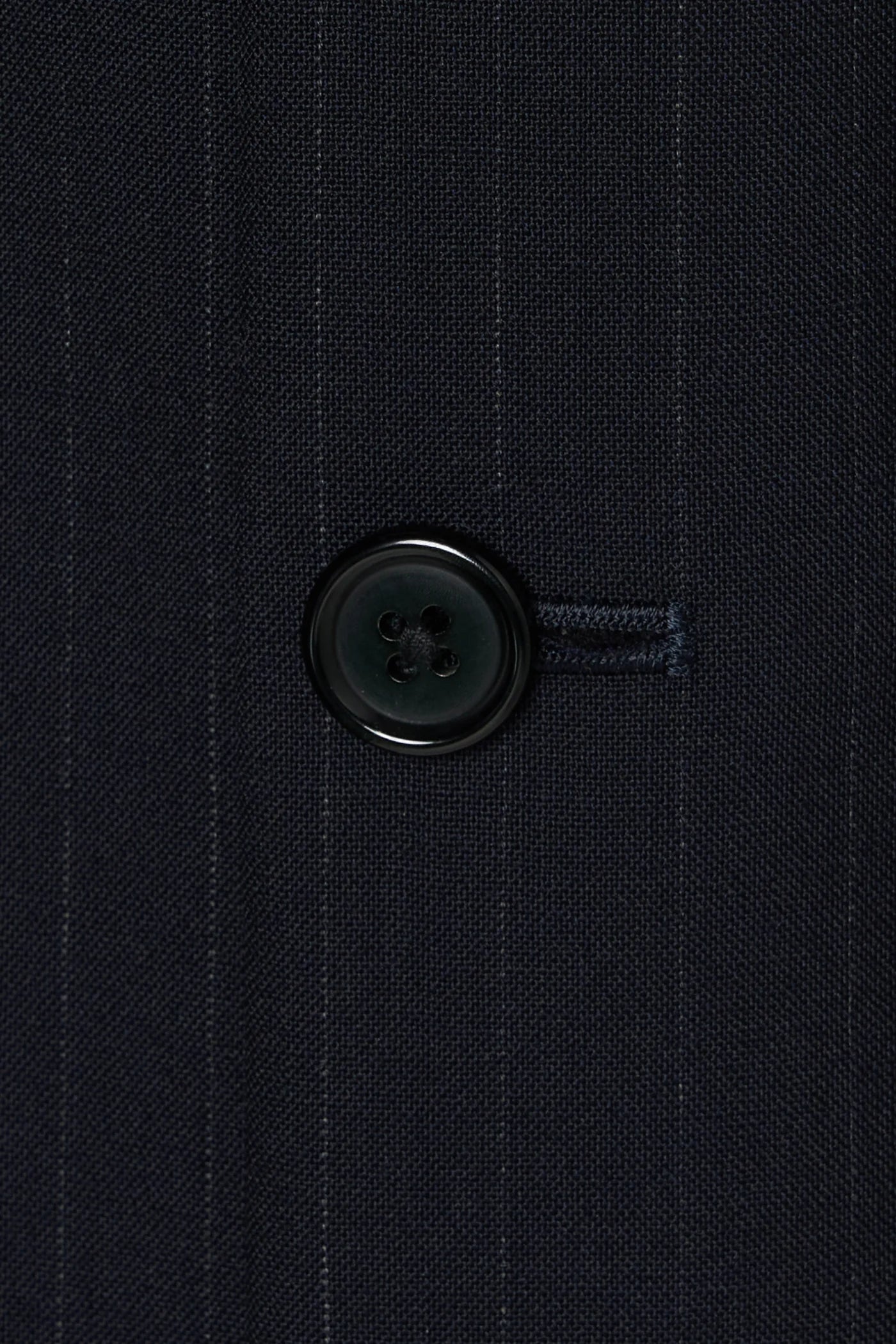 INSCRIRE - Wool Over Size Gilet - NAVY STRIPE