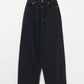 INSCRIRE - Dot Hole Denim Pants - BLACK USED