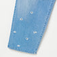 INSCRIRE - Dot Hole Denim Pants - BLUE USED