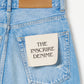 INSCRIRE - Dot Hole Denim Pants - BLUE USED