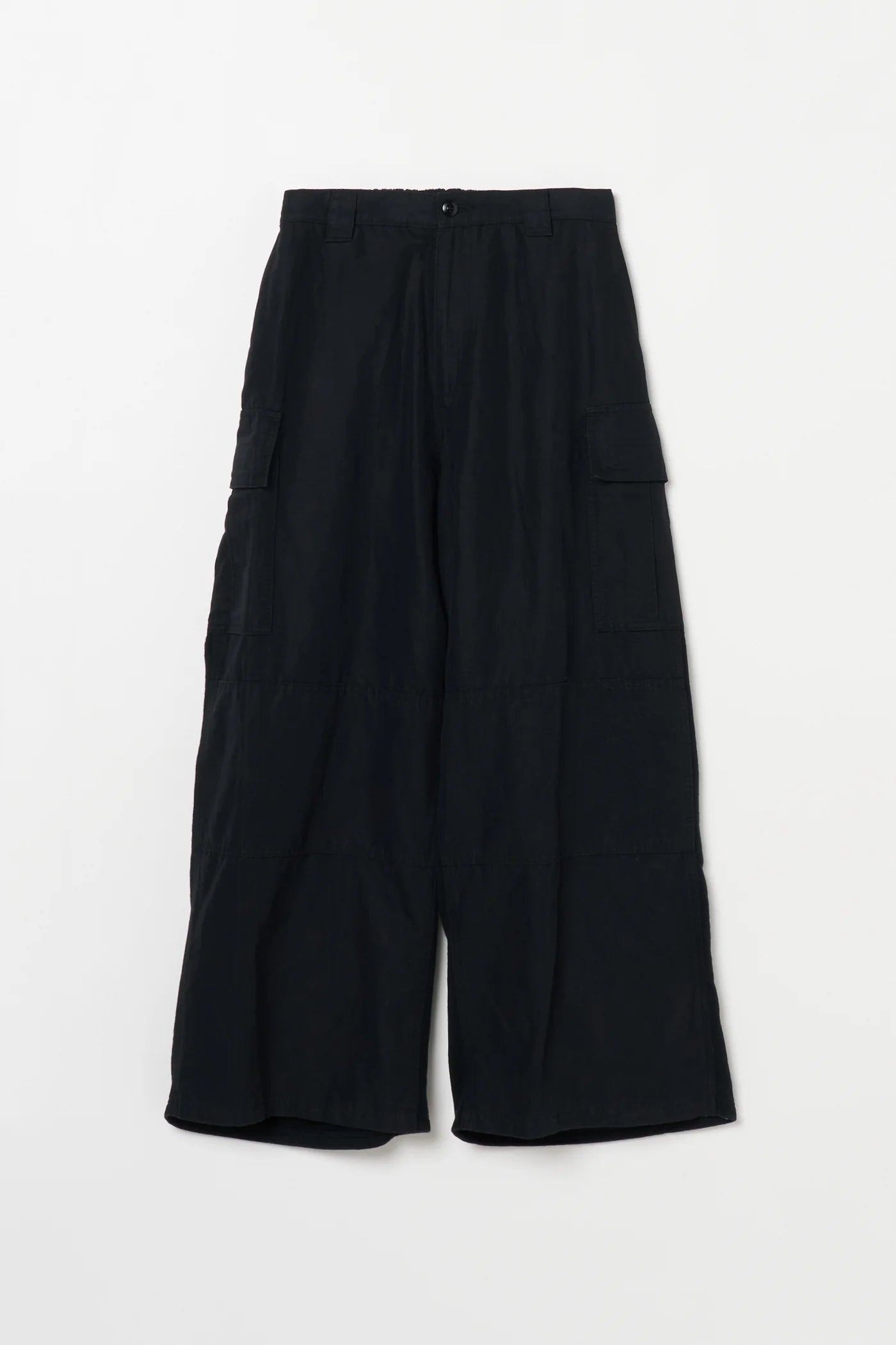 INSCRIRE - Hybrid Cotton Washer Cargo Pants - BLACK