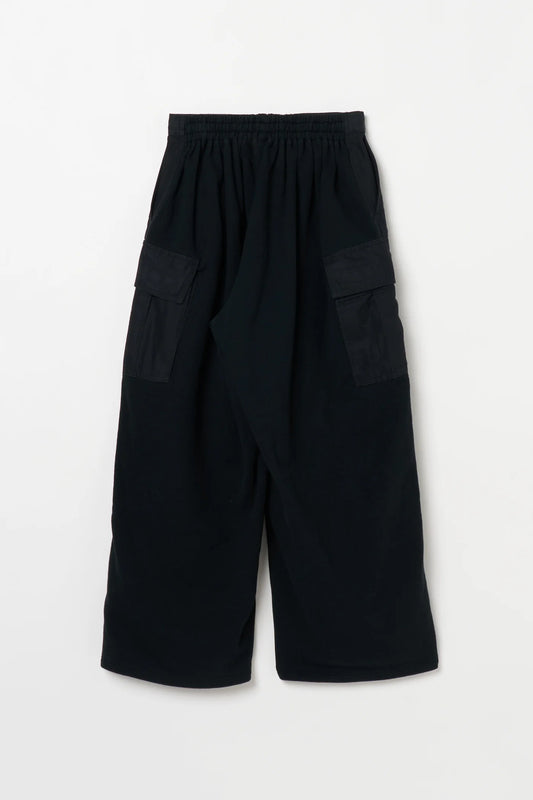 INSCRIRE - Hybrid Cotton Washer Cargo Pants - BLACK