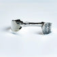 WAKAN SILVER SMITH - Cutlery Butter Knife Bangle (燻し仕上げ) - SILVER