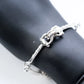 WAKAN SILVER SMITH - Horse bit bracelet (elongated) - SILVER