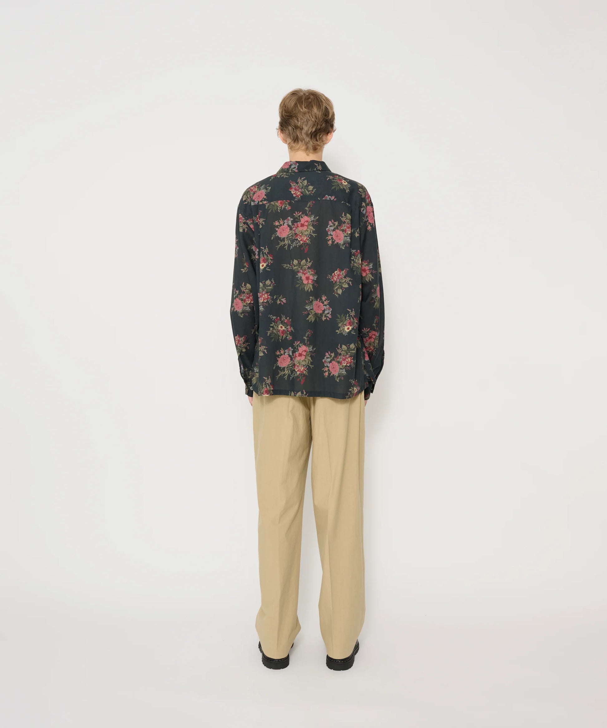 シ*ズ様 JANE SMITH FLOWER PRINT ORGANDY スカー JOHN MASON SMITH / JANE SMITH FLOWER PRINT COTTON RAYON OPEN