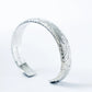 WAKAN SILVER SMITH - Arabesque bangle M - SILVER
