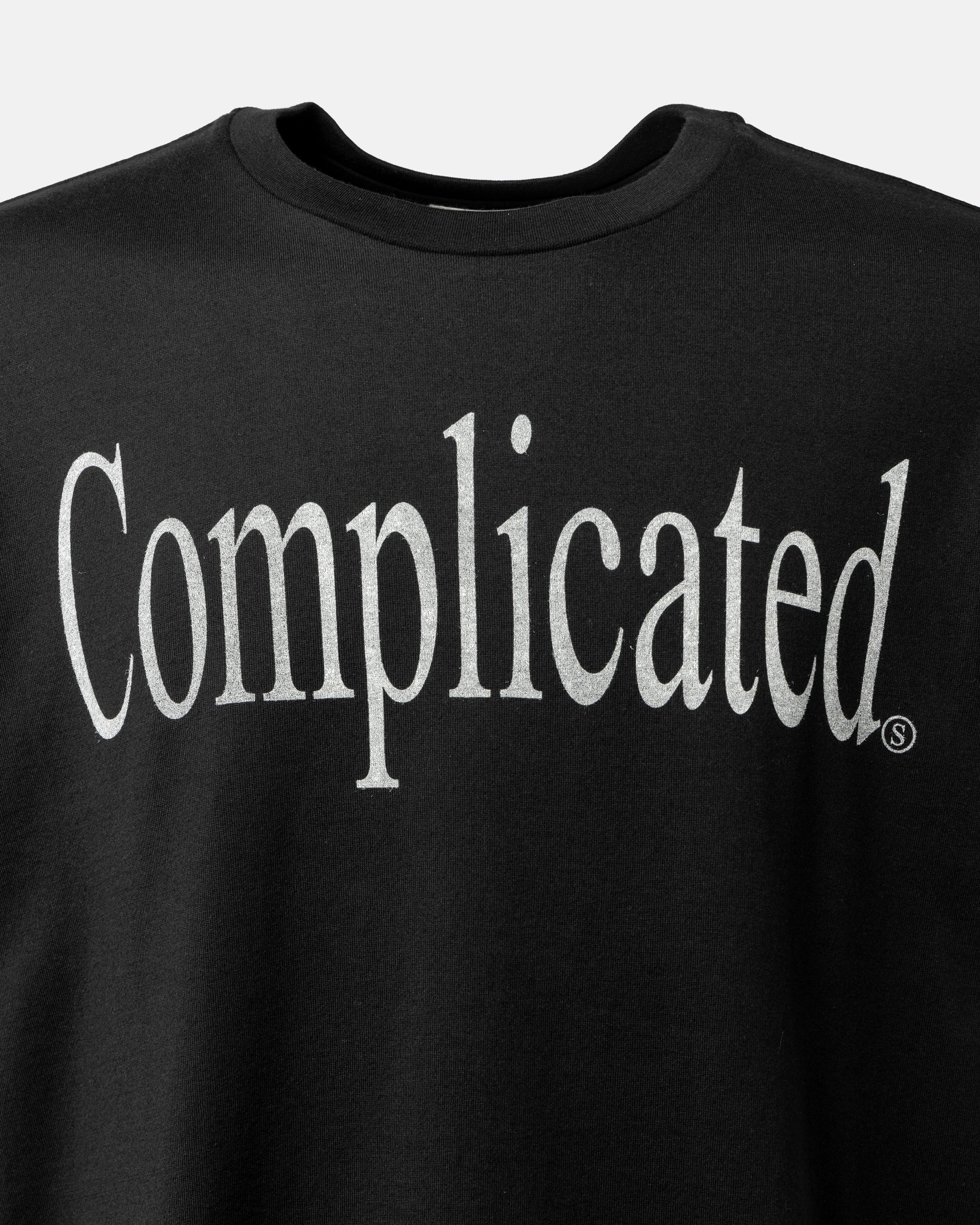 イェソン　It’s Complicated Tシャツ　新品 SimplyComplicated - Complicated TEE - BLACK – un