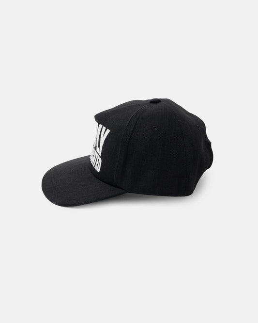 SimplyComplicated - DIRECTOR 5 PANEL CAP - BLACK