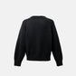 SimplyComplicated - DISTRESSED COTTON CARDIGAN - BLACK