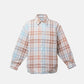SimplyComplicated - FLANNEL CHECK OVER SHIRT - PLAID CHECK
