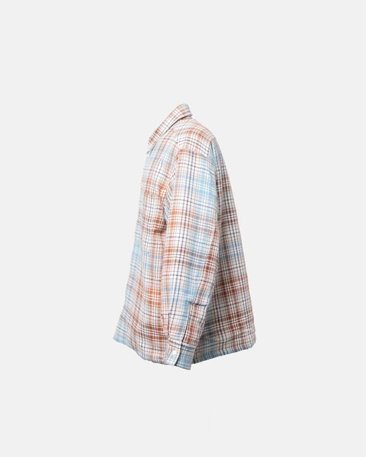 SimplyComplicated - FLANNEL CHECK OVER SHIRT - PLAID CHECK