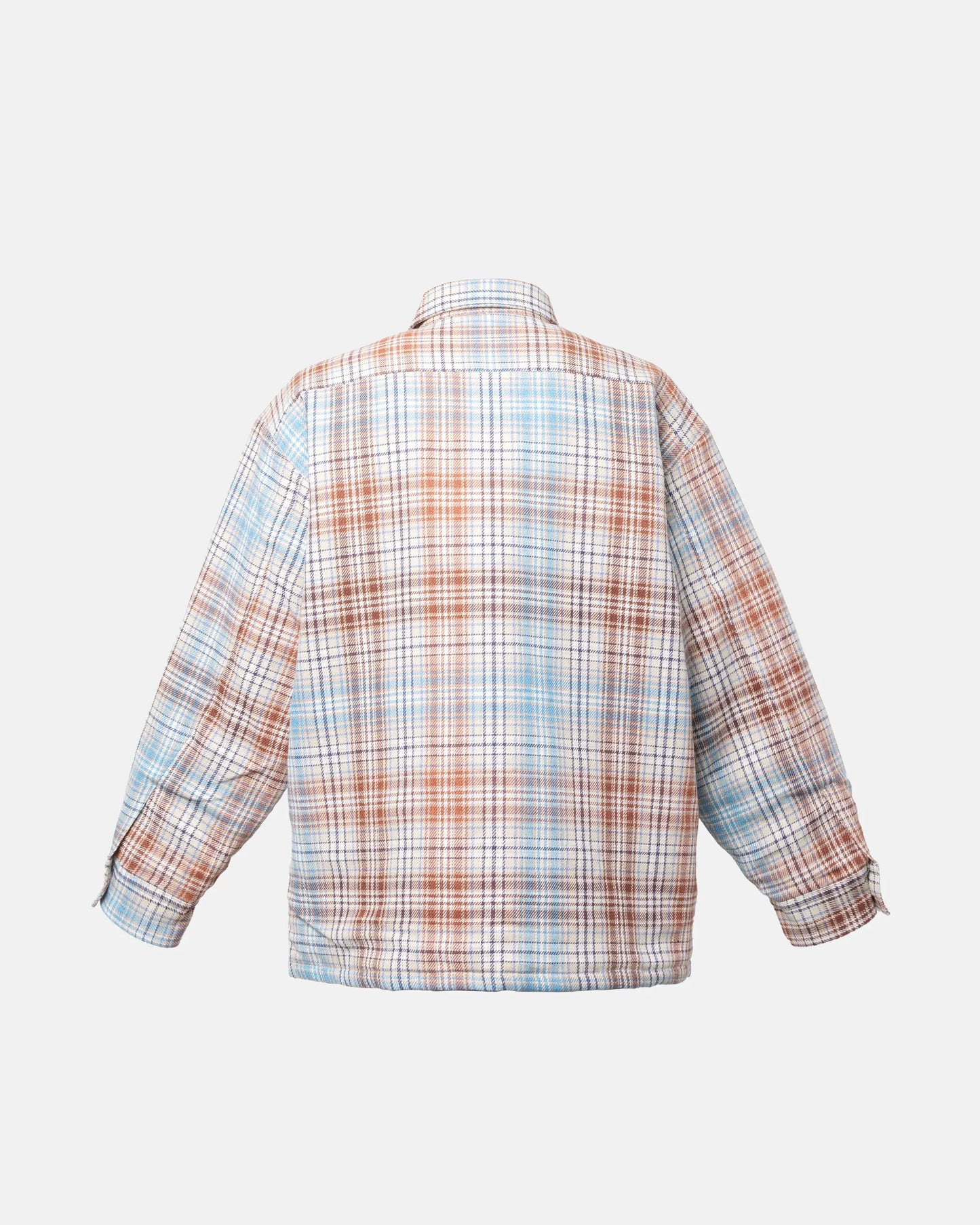 SimplyComplicated - FLANNEL CHECK OVER SHIRT - PLAID CHECK