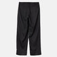 SimplyComplicated - MARBELT TROUSERS - BLACK