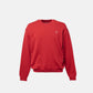 SimplyComplicated - SCRIPT KNIT L/S TEE - RED